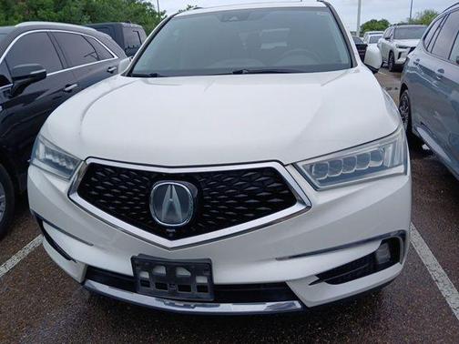 White Diamond Pearl 2017 Acura MDX 3.5L w/Advance Package