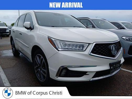 White Diamond Pearl 2017 Acura MDX 3.5L w/Advance Package