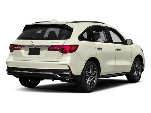 White Diamond Pearl 2017 Acura MDX 3.5L w/Advance Package