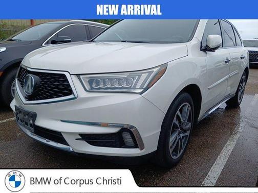 White Diamond Pearl 2017 Acura MDX 3.5L w/Advance Package