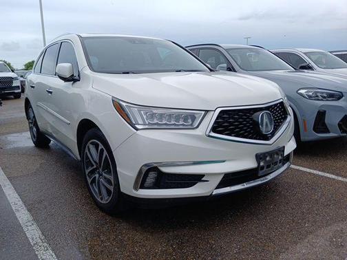White Diamond Pearl 2017 Acura MDX 3.5L w/Advance Package