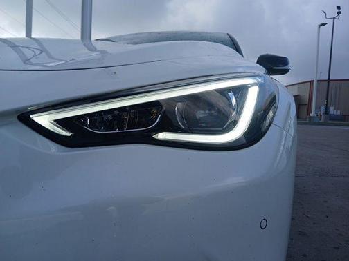 Majestic White 2019 INFINITI Q60 3.0t Red Sport 400