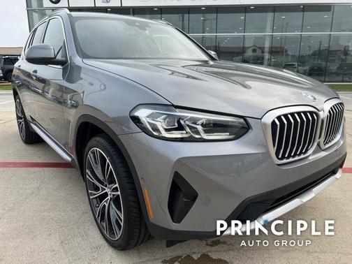 Skyscraper Grey Metallic 2024 BMW X3 sDrive30i