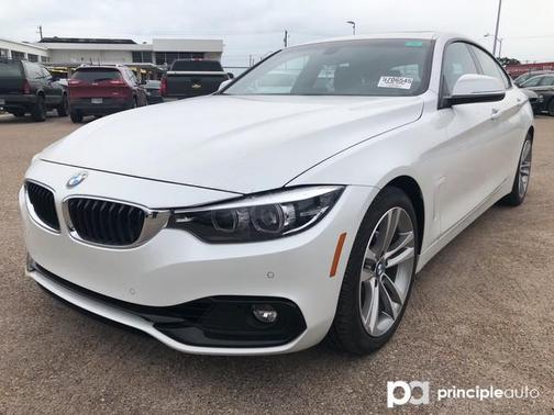 White Metallic 2018 BMW 430 Gran Coupe i