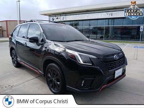 Crystal Black Silica 2023 Subaru Forester Sport