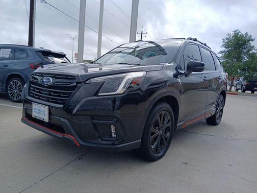 Crystal Black Silica 2023 Subaru Forester Sport