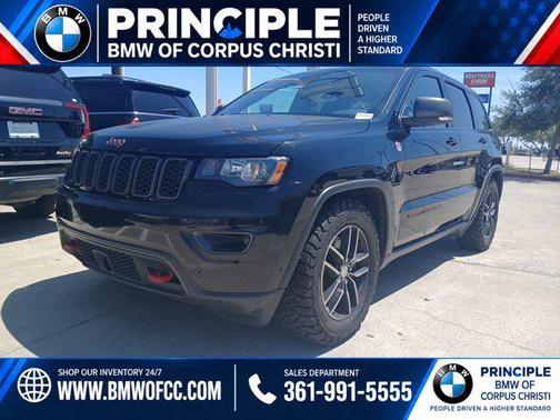 Diamond Black Crystal Pearlcoat 2018 Jeep Grand Cherokee Trailhawk