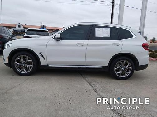 Alpine White 2021 BMW X3 sDrive30i