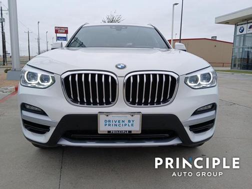 Alpine White 2021 BMW X3 sDrive30i
