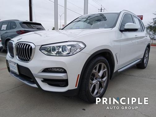 Alpine White 2021 BMW X3 sDrive30i