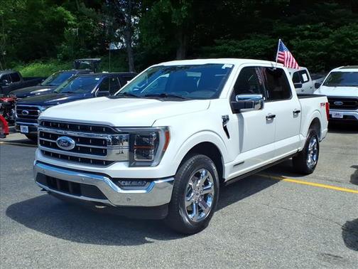 Star White Metallic Tri-Coat 2023 Ford F-150 Lariat