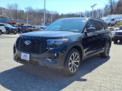 Agate Black Metallic 2026 Ford Explorer ST-Line