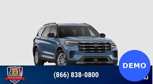 Vapor Blue Metallic 2026 Ford Explorer Active w/200A Pkg
