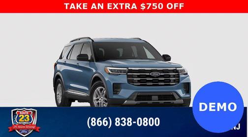Vapor Blue Metallic 2026 Ford Explorer Active w/200A Pkg