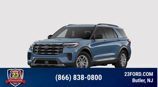 Vapor Blue Metallic 2026 Ford Explorer Active w/200A Pkg