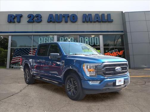 Atlas Blue Metallic 2022 Ford F-150 XLT