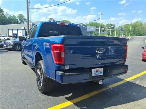 Atlas Blue Metallic 2022 Ford F-150 XLT