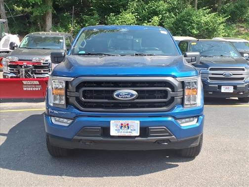 Atlas Blue Metallic 2022 Ford F-150 XLT