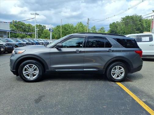Carbonized Gray Metallic 2023 Ford Explorer XLT