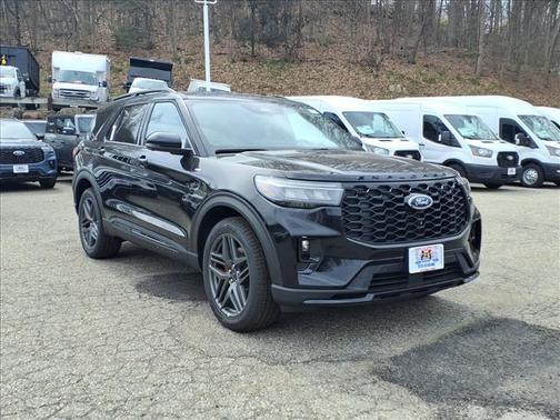 Agate Black Metallic 2026 Ford Explorer ST-Line
