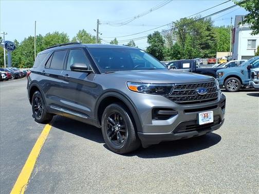 Carbonized Gray Metallic 2022 Ford Explorer XLT