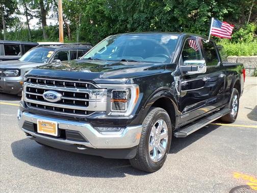 Agate Black Metallic 2022 Ford F-150 Lariat