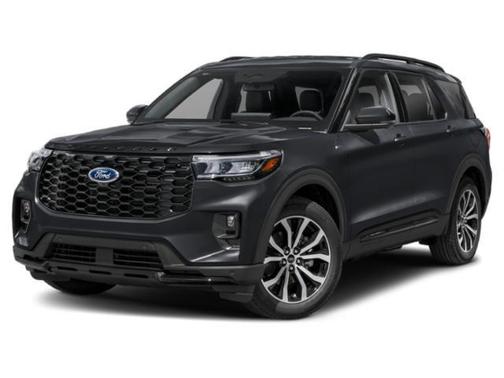 Agate Black Metallic 2026 Ford Explorer ST-Line