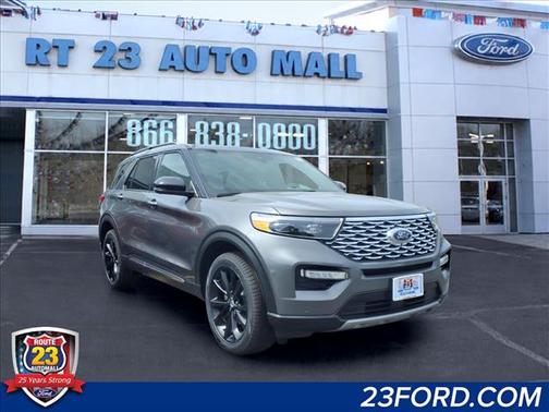 Carbonized Gray Metallic 2023 Ford Explorer Platinum