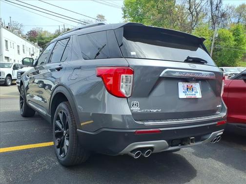 Carbonized Gray Metallic 2023 Ford Explorer Platinum
