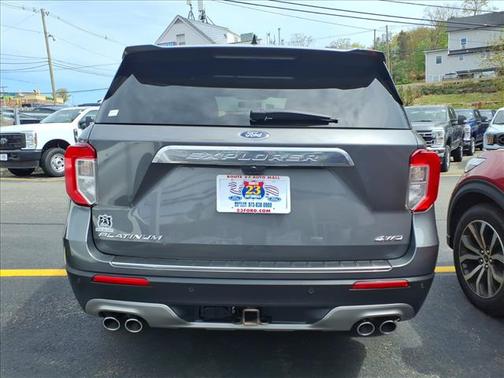 Carbonized Gray Metallic 2023 Ford Explorer Platinum