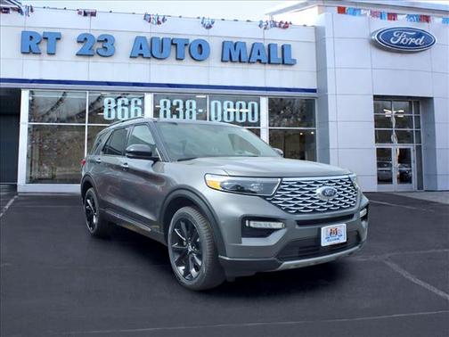 Carbonized Gray Metallic 2023 Ford Explorer Platinum