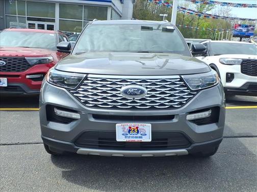 Carbonized Gray Metallic 2023 Ford Explorer Platinum