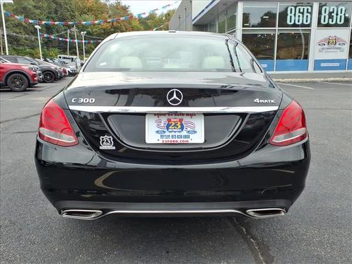 Black 2018 Mercedes-Benz C-Class C 300 4MATIC