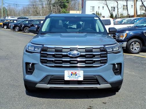 Vapor Blue Metallic 2025 Ford Explorer Active