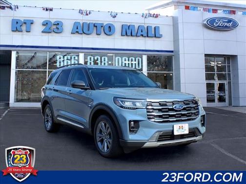 Vapor Blue Metallic 2025 Ford Explorer Active
