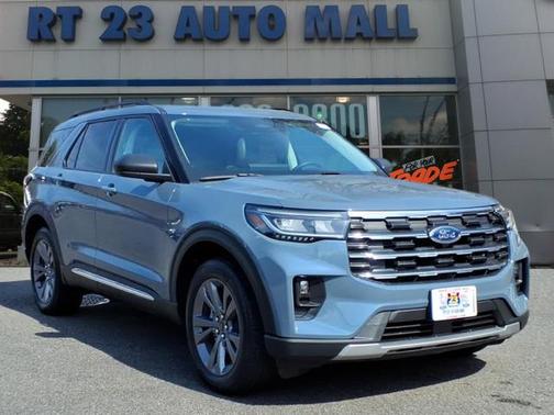 Vapor Blue Metallic 2025 Ford Explorer Active