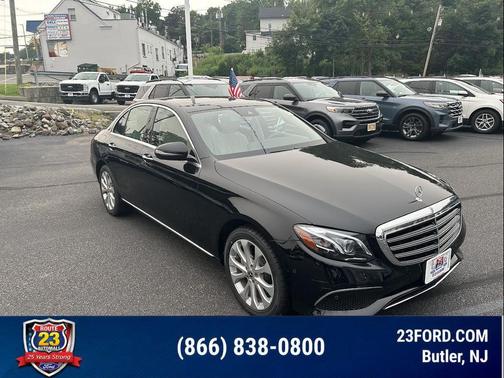 Black 2018 Mercedes-Benz E-Class 4MATIC