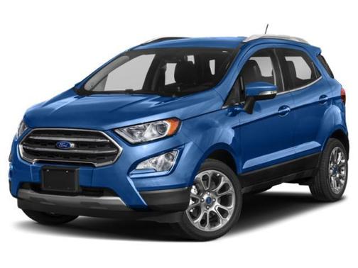 White Platinum Metallic Tri-Coat 2022 Ford EcoSport Titanium