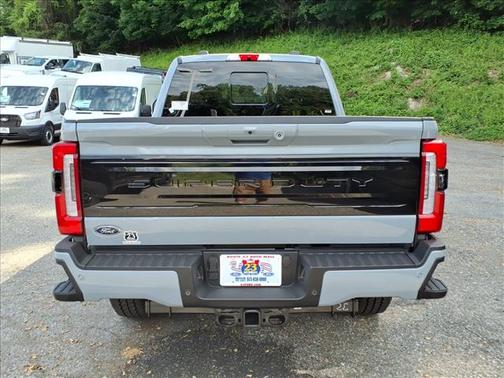 Glacier Gray Metallic Tri-Coat 2026 Ford F-350 Platinum