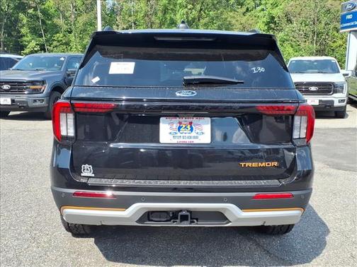 Agate Black Metallic 2026 Ford Explorer Tremor