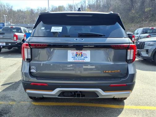 Carbonized Gray Metallic 2026 Ford Explorer Tremor
