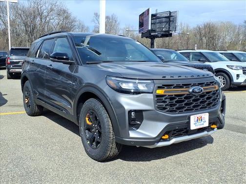 Carbonized Gray Metallic 2026 Ford Explorer Tremor
