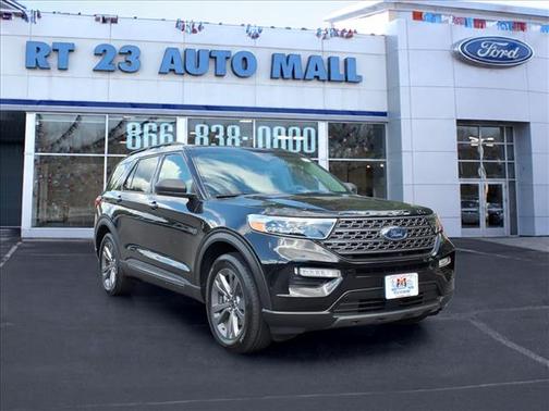 Agate Black Metallic 2021 Ford Explorer XLT