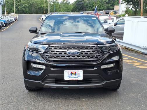 Agate Black Metallic 2021 Ford Explorer XLT
