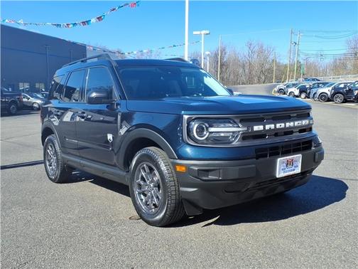 Alto Blue Metallic Tinted Clearcoat 2023 Ford Bronco Sport Big Bend