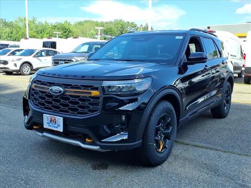 Agate Black Metallic 2026 Ford Explorer Tremor
