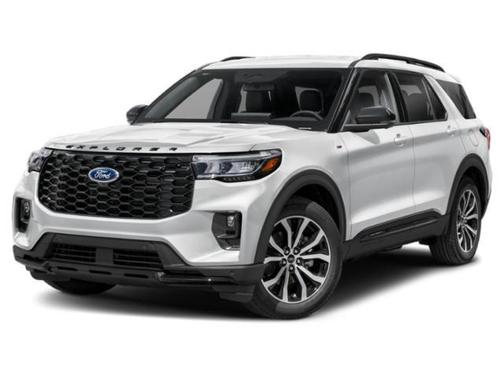 Space White Metallic 2026 Ford Explorer ST-Line