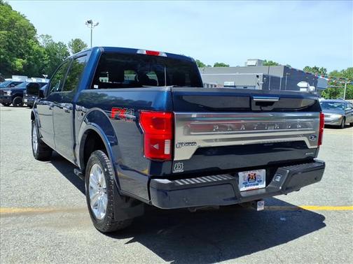 Blue Jeans Metallic 2018 Ford F-150 Platinum