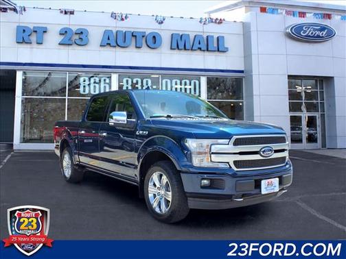 BLUE JEANS 2018 Ford F-150 Platinum
