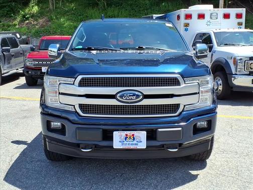 Blue Jeans Metallic 2018 Ford F-150 Platinum